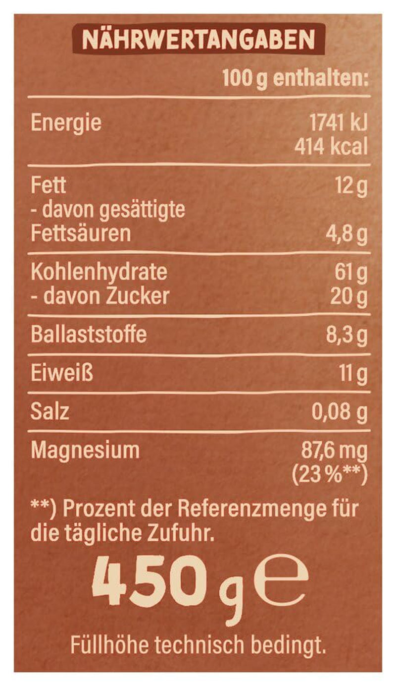 Oetker Vitalis Čokoládové müsli Classic: Snídaňové müsli s mléčnou a hořkou čokoládou, balení 7 ks (7 x 600 g)
