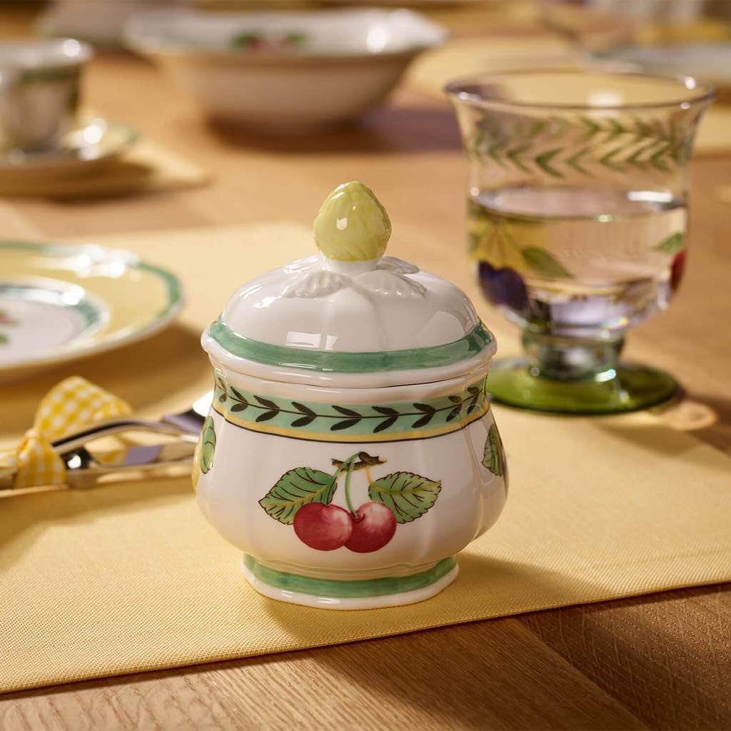Villeroy & Boch French Garden Fleurence čajová konvice, prémiový porcelán, bílá/vícebarevná 10-2281-0930 0,20 l