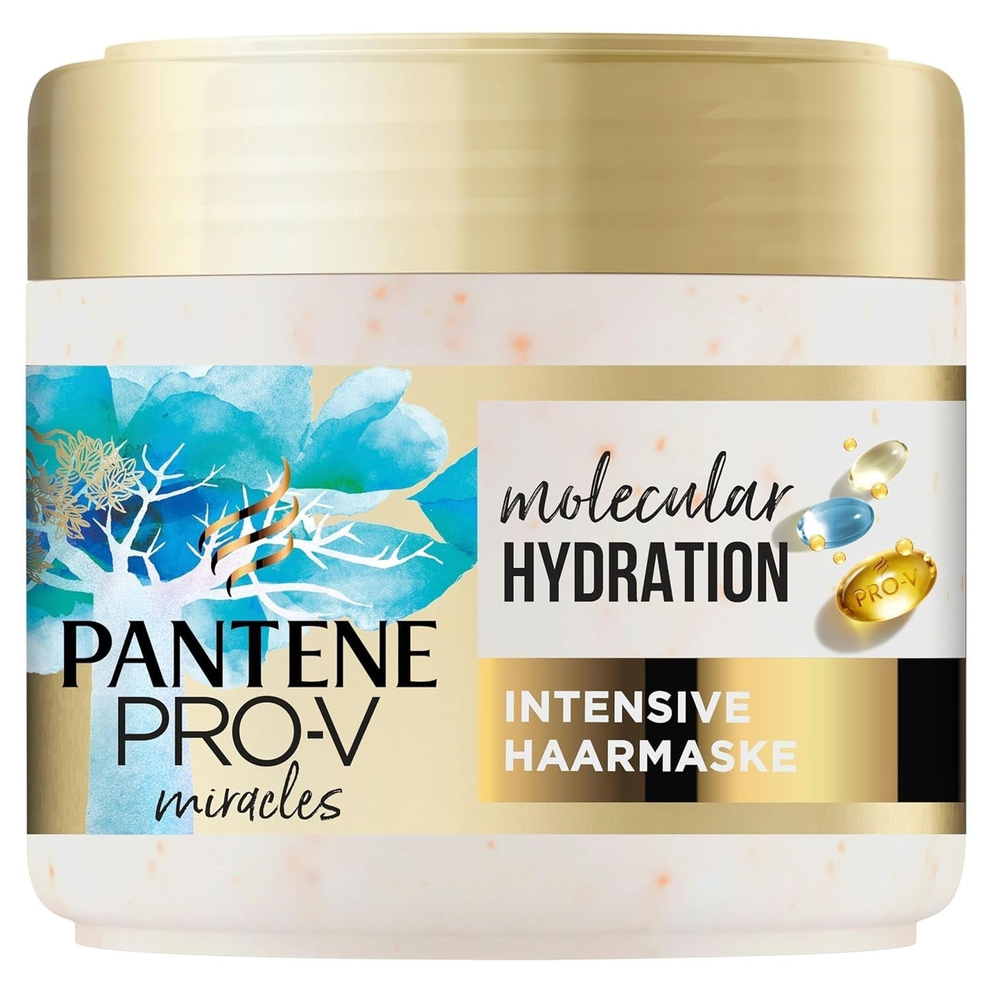 Pantene Pro-V Deep Hydration intenzivní maska ​​na vlasy s biotinem 300 ml. Intenzivní péče Pro-V Miracles pro suché vlasy. Jemnější vlasy již po první aplikaci. Vhodné pro každodenní použití Naty Shop Hair Mask Výchozí název