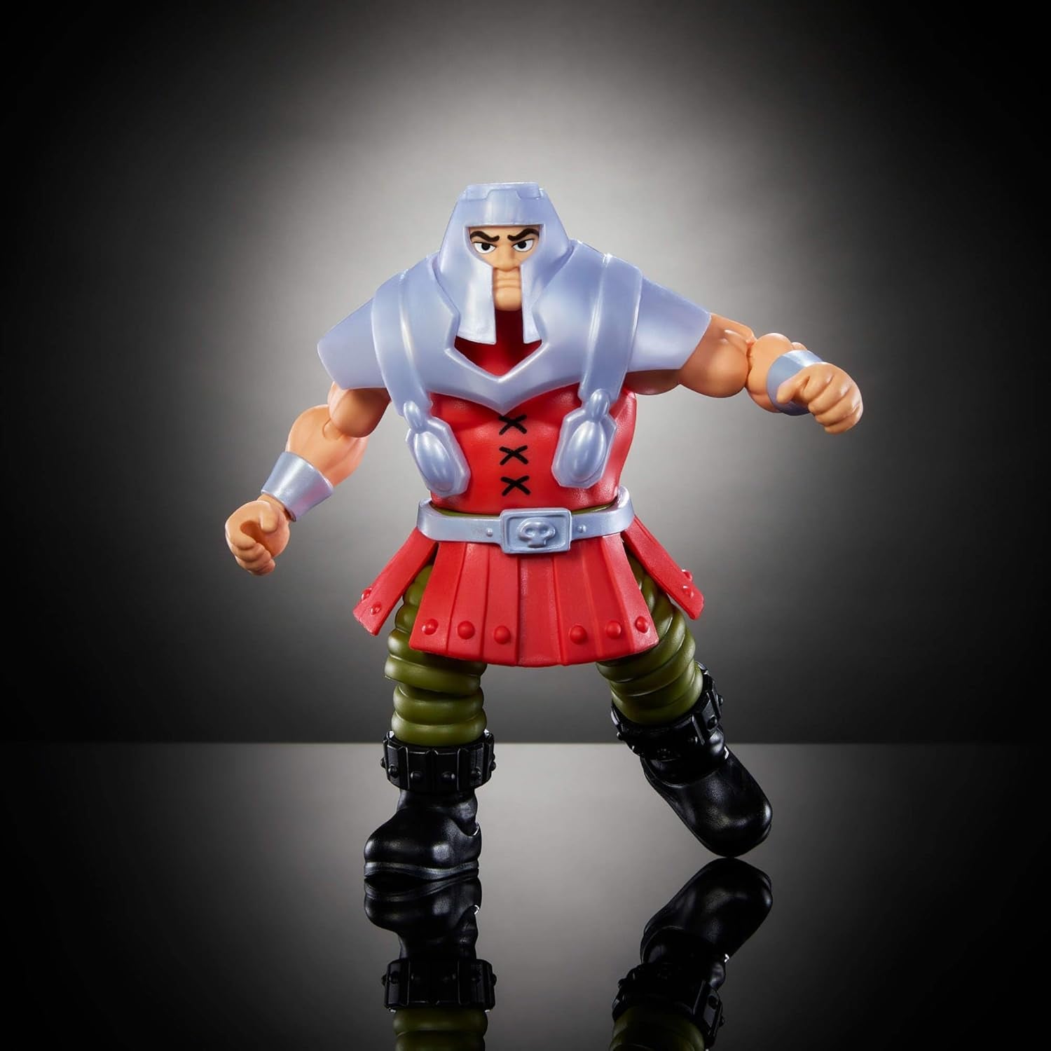 Akční figurka Masters of the Universe Origins Ram Man z kolekce Cartoon, přibl. 14 cm vysoká postava MOTU Ram Figure TV z 80. let 20. století Detailní design a příslušenství JBM77 Akční figurky Naty Shop