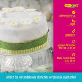 DECOCINO bílá rolovaná fondánová deka - 300g - fondánová deka připravená k použití na přikrytí a zdobení dortů a cupcaků - bezlepková a veganská (balení 2 ks) Naty Shop Sugarpaste