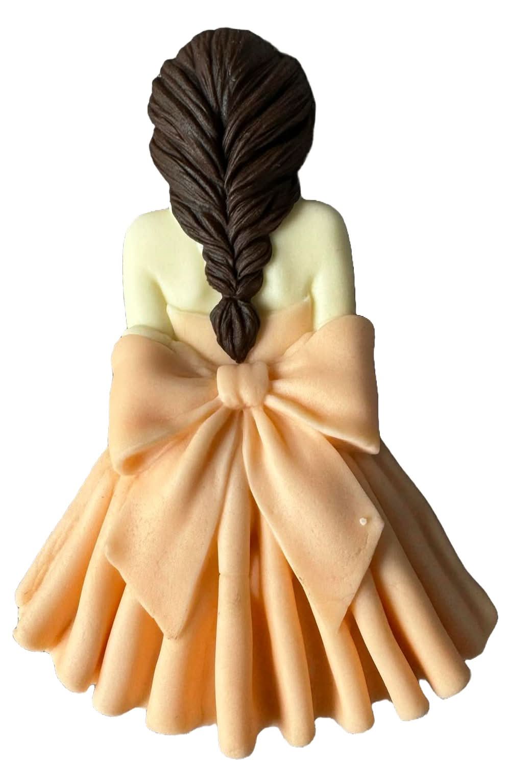 Jedlá cukrová dekorace, Dekorace z cukrové pasty Beautiful Lady Nati Shop