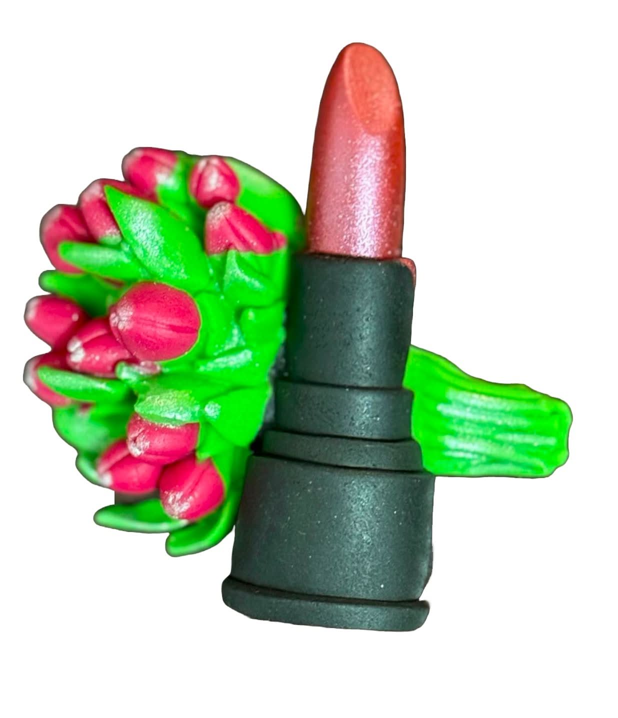 Jedlá cukrová dekorace, Kytice tulipánů a rtěnky Dekorace z Sugar Paste Nati Shop