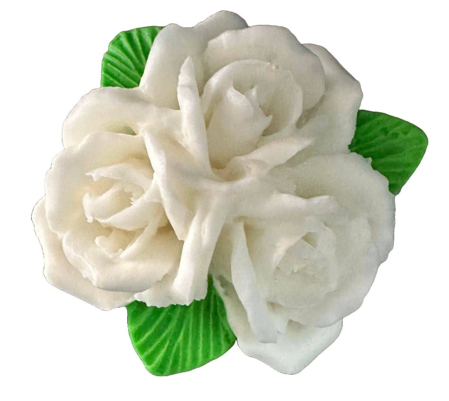Jedlá cukrová dekorace, Kytice bílých růží Dekorace z Sugar Paste Nati Shop