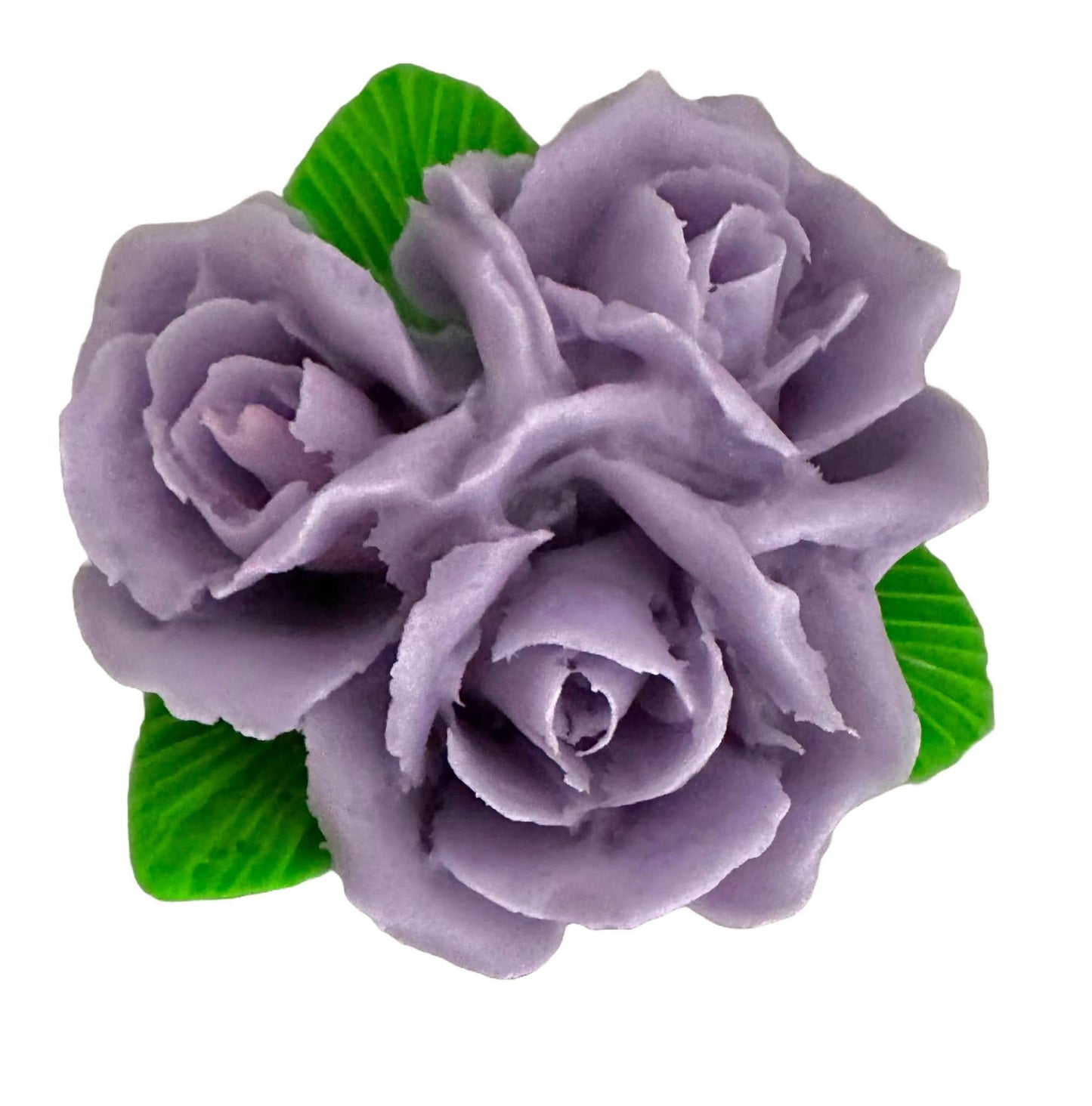 Jedlá cukrová dekorace, Kytice fialových růží Dekorace z Sugar Paste Nati Shop