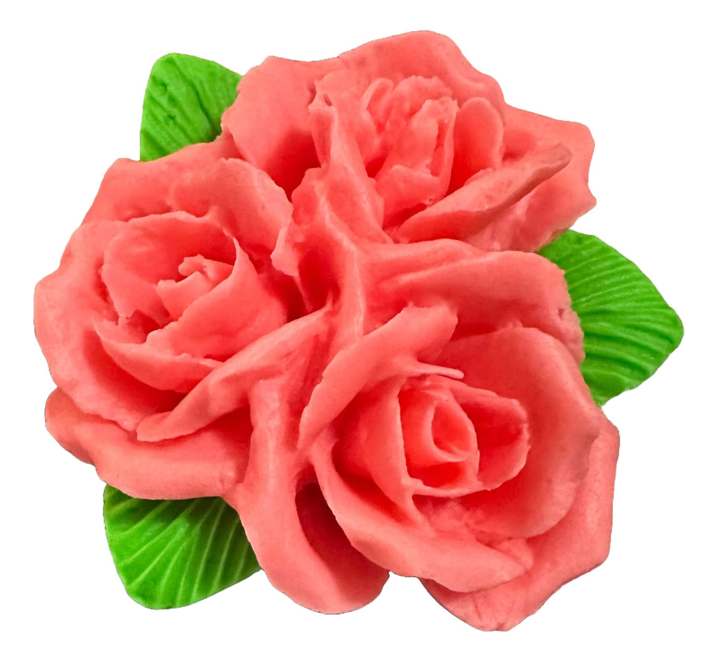 Jedlá cukrová dekorace, Kytice růžových růží Dekorace z Sugar Paste Nati Shop