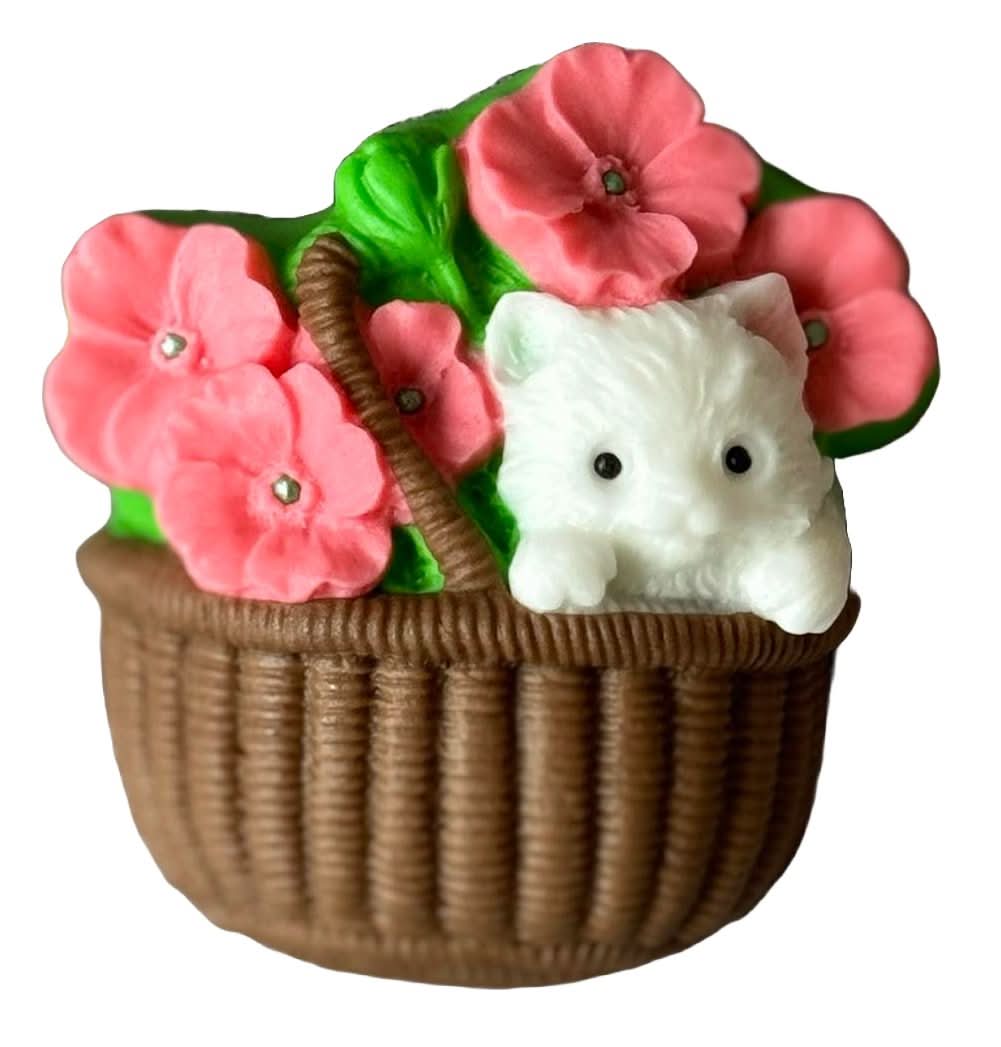 Jedlá cukrová dekorace, Dekorace do košíku z Sugar Paste Nati Shop