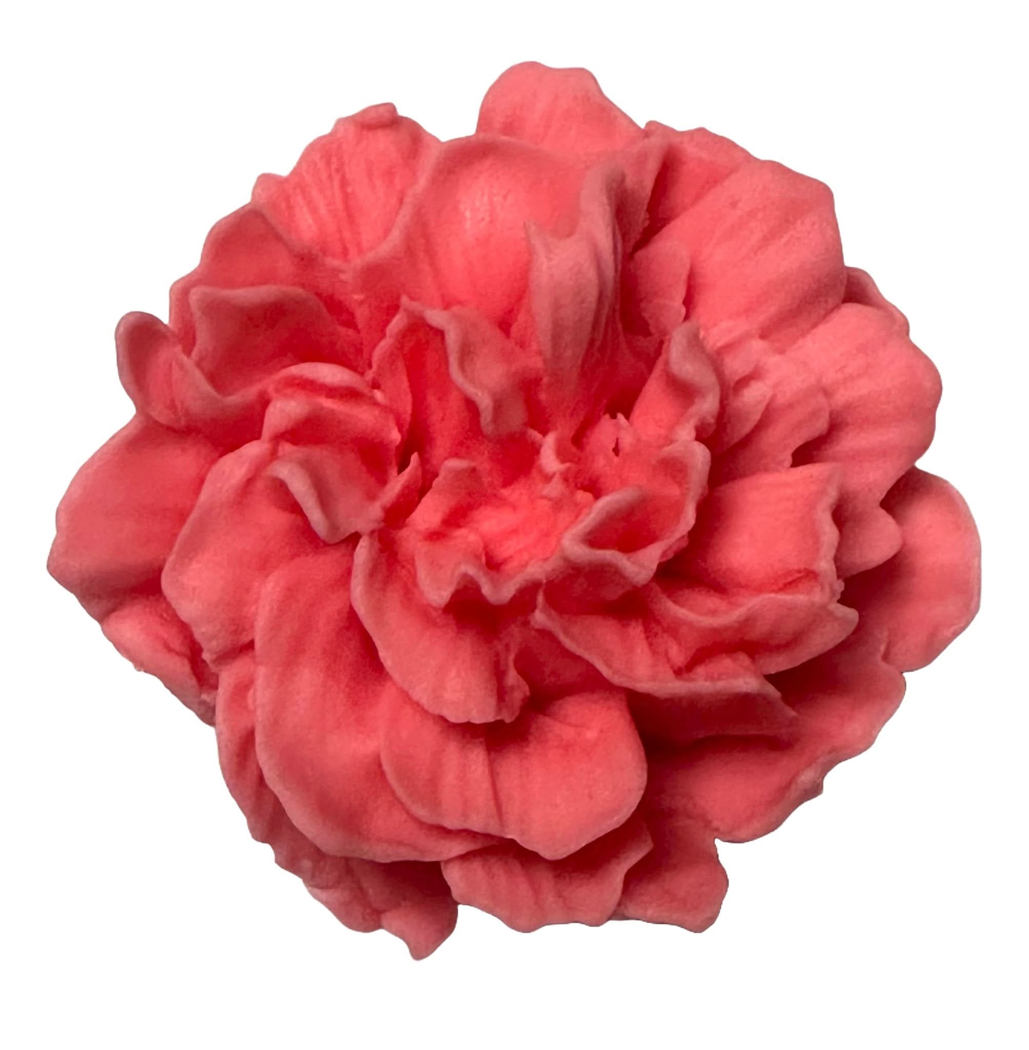 Jedlá cukrová dekorace, Růžové karafiátové ozdoby z Sugar Paste Nati Shop