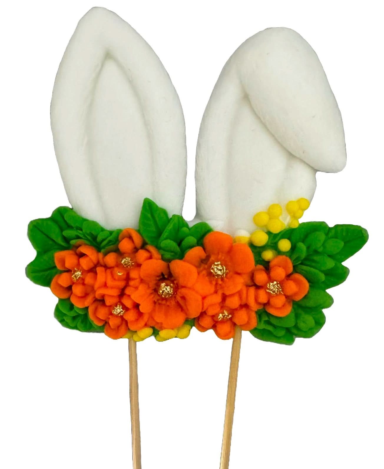 Jedlá cukrová dekorace, Bunny Decorations z Sugar Paste Nati Shop