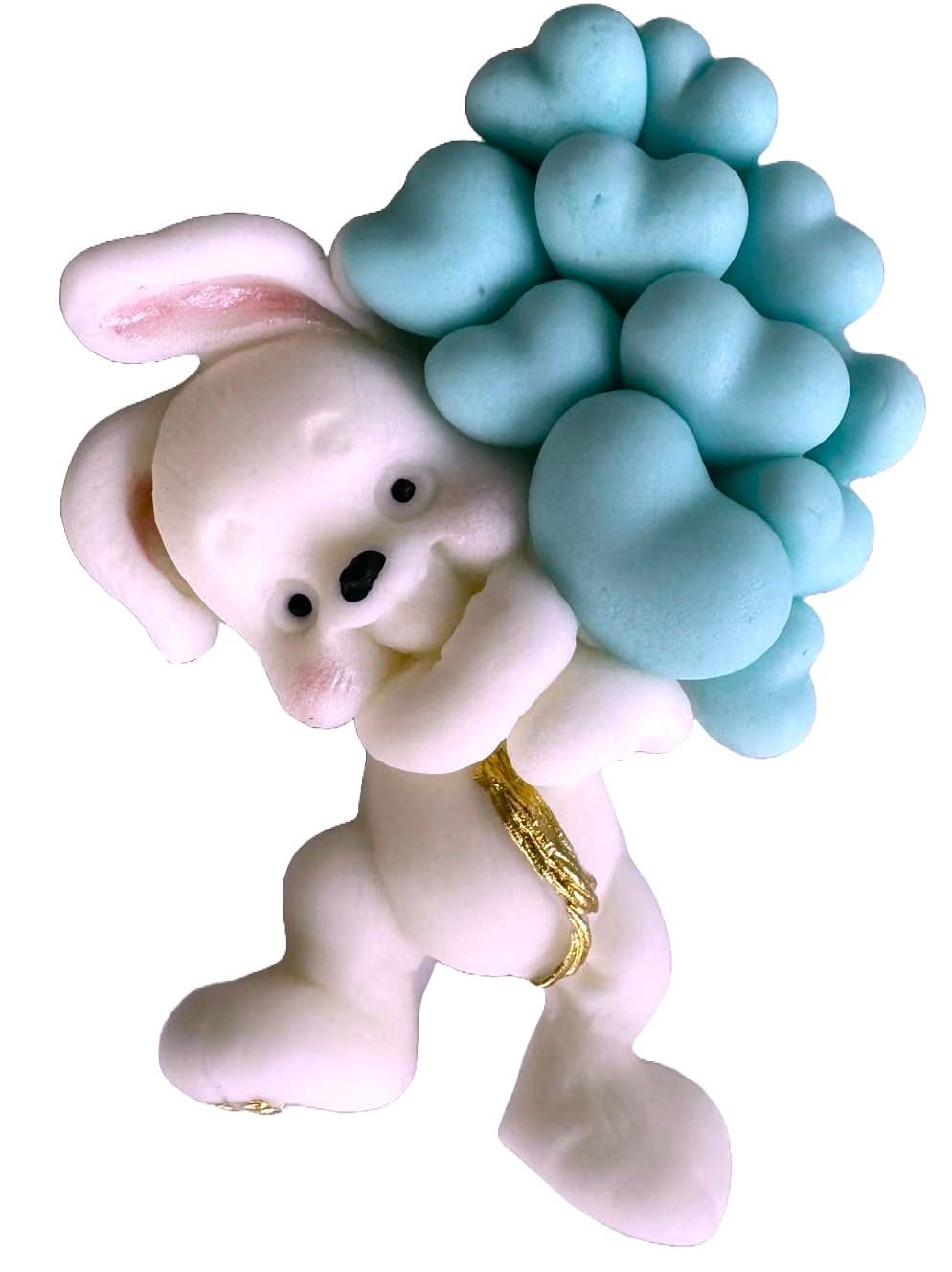 Jedlá cukrová dekorace, Bunny Decorations z Sugar Paste Nati Shop