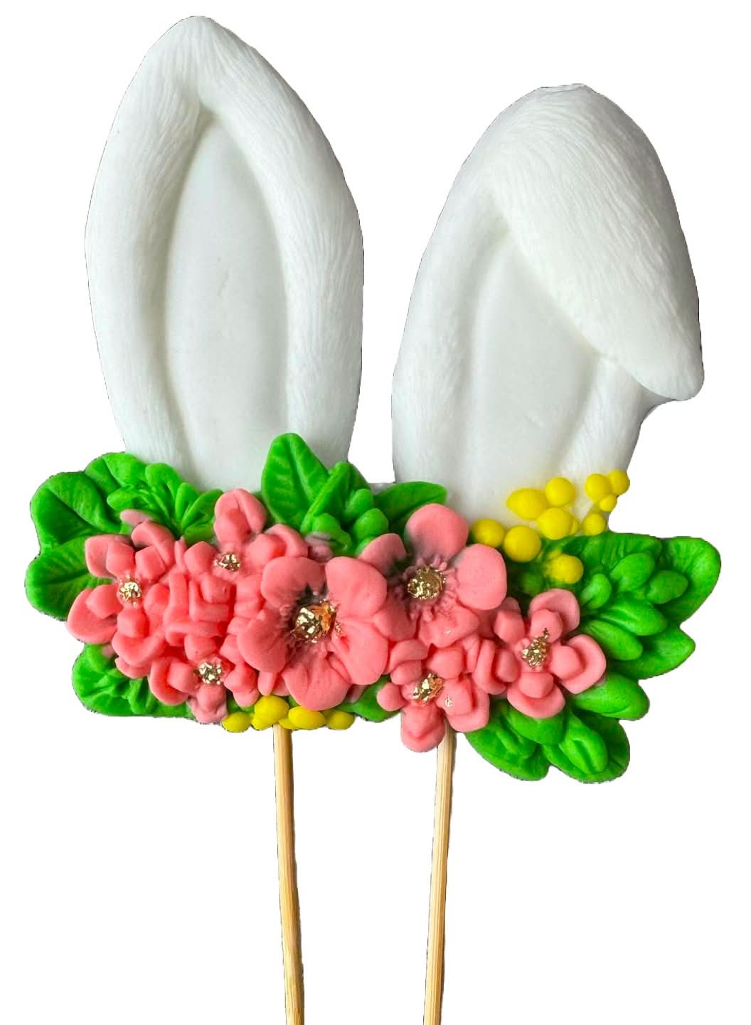 Jedlá cukrová dekorace, Bunny Decorations z Sugar Paste Nati Shop