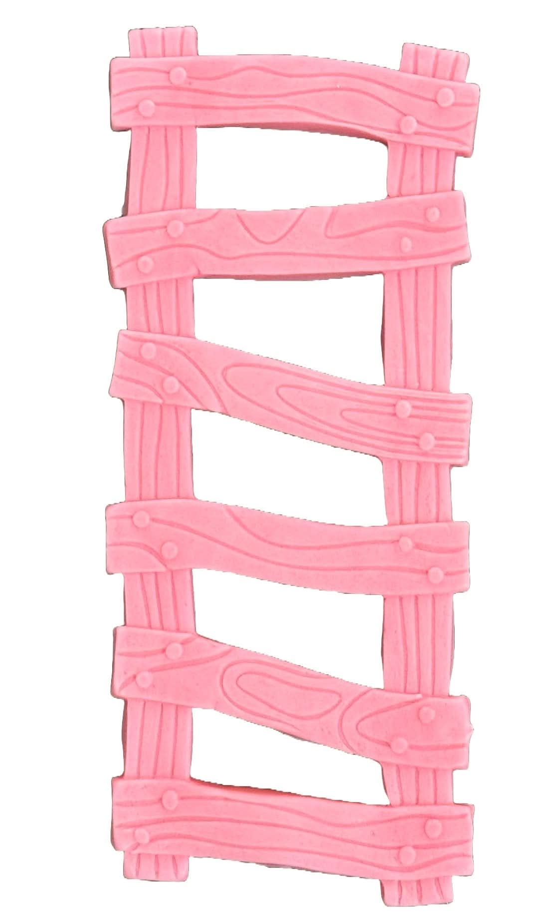 Jedlá cukrová dekorace, růžový žebřík Dekorace z Sugar Paste Nati Shop