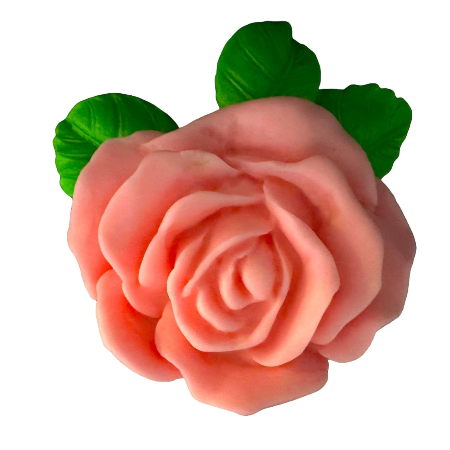 Jedlá cukrová dekorace, dekorace z růžové růže z Sugar Paste Nati Shop
