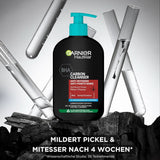 Garnier Charcoal Cleanser Čisticí gel na obličej proti černým tečkám a pupínkům 250 ml Sprcha & Bath Naty Shop