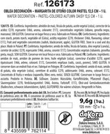 dekora - 12,5 cm obří květina - podzimní jiřinka - bez lepku, bez laktózy, vegan - dekorace na dorty pro svatby, narozeniny a zákusky - snadné použití Cukrová pasta Naty Shop