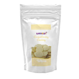Dekozauber24 couverture drops, bílá, 500g, s příchutí bílé čokolády a vanilky, chipsy Deco Melts, vhodné do mikrovlnné trouby, na cake pops, dorty, dorty, dorty, pokapané nebo polevy Naty Shop Bílá cukrová pasta