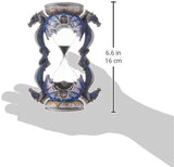 Design Toscano Socha přesýpacích hodin s gotickou výzdobou, polyresin, plnobarevný, 15 cm Sošky a plastiky Naty Shop