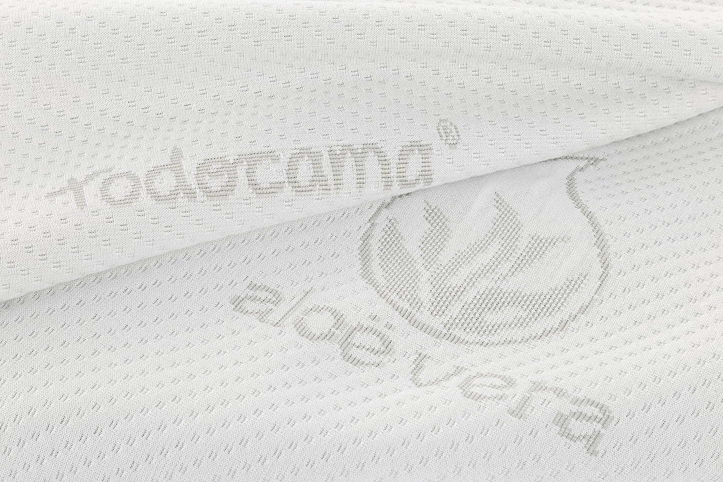 Todocama - Memory polštář, aloe vera, 2 kusy, 70 cm, bílé standardní polštáře Naty Shop