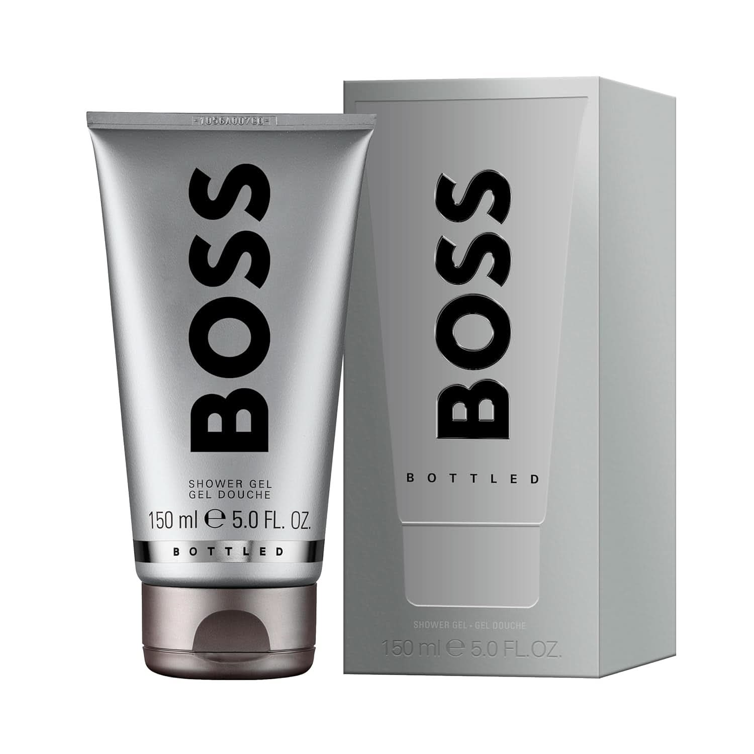 BOSS, sprchový gel, dřevitá orientální vůně pro muže s tóny skořice a pižma, 150 ml Sprcha a koupel Naty Shop
