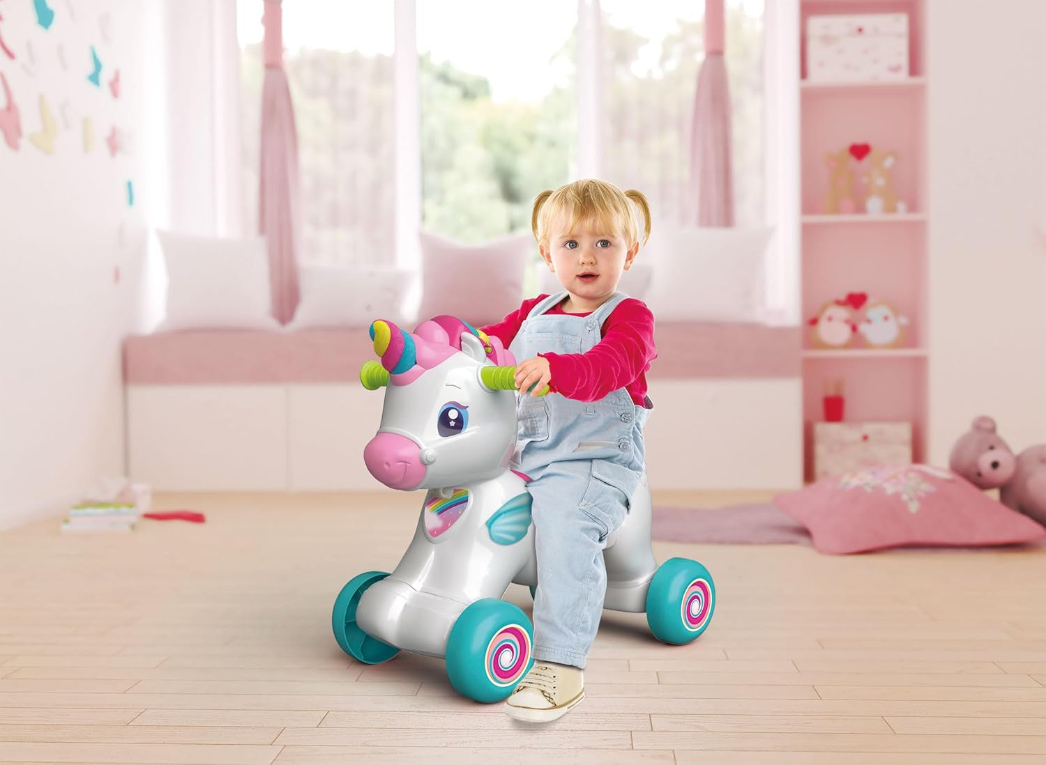 Clementoni 17855 Zvířátka první krůčky, vícebarevné Hračky Bebe Naty Shop