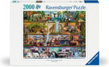 Ravensburger Puzzle 16652 - World of Large Animals - 2000dílné puzzle pro dospělé a děti ve věku 14+, navržené Aimee Stewart Puzzle Naty Shop