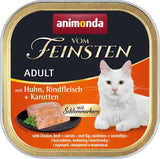 animonda Vom Feinsten Mokré krmivo pro dospělé kočky, odrůda kuře, 6 x 100 g