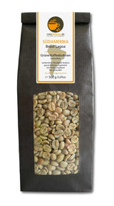 Raw káva - Zelená káva Keňa, Indie, Brazílie (snížené balení zrnkové zelené kávy 3x500g) - certifikát GMP