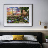 Clementoni 33550 Dreamlike Paris - Puzzle 3000 dílků od 9 let, Barevné puzzle pro dospělé s výraznými barvami, Dovednostní hra pro celou rodinu, Pěkný tip na dárek Puzzle Naty Shop