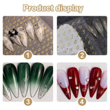 7 Blätter 3D abeced Nagelsticker Nagelfolie Selbtklebend Buchstaben Aufkleber Nägel Zubehör Nagelaufkleber Klebebuchstaben Aufkleber Selbst Gestalten Letter Letters Samolepky na nehty