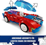 LEGO Marvel Spider-Man závodní auto a Venom Green Goblin, Spidey Role Play Hračka s figurkami superhrdinů a sestavitelným autem, Dárek pro děti, chlapce a dívky 7 let 76279 Stavebnice Beuche den LEGO-Store