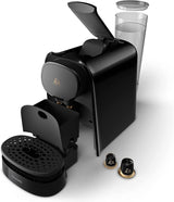 Kávovar na espresso na kapsle PHILIPS LM8012/60 – dvě dávky, dvojité potěšení, 1 nebo 2 šálky, Ristretto, Espresso, Lungo nebo Grand Café Long, dvojitá kapsle, originální kvalita espressa, klavírní černá