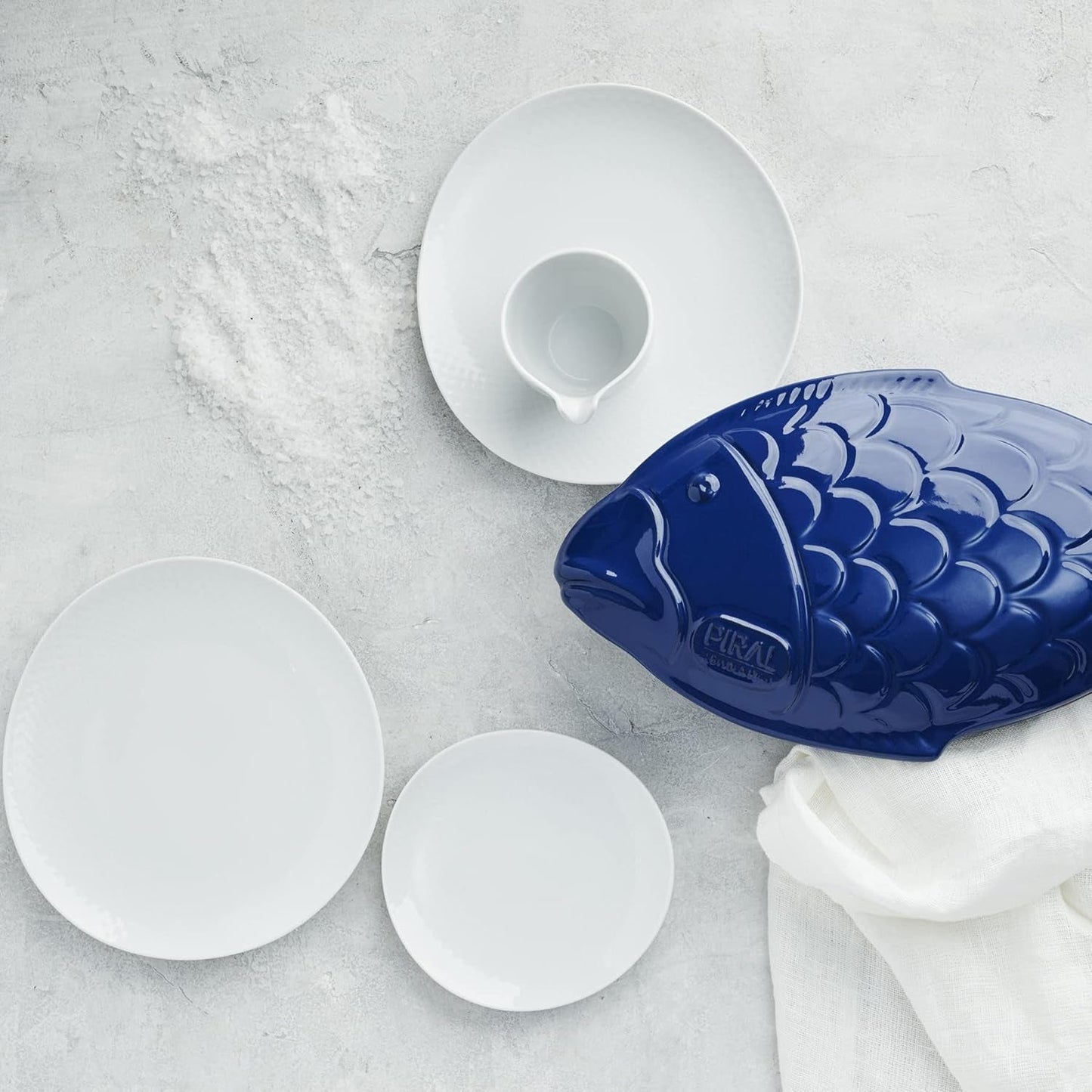Sada nádobí Rosenthal Junto White, porcelán, bílá, ploché talíře, talíře Ø 22 cm, talíře Ø 21,5 cm a misky na cereálie Ø 14 cm, 0,62 l, vhodné do myčky a mikrovlnné trouby, sada pro 4