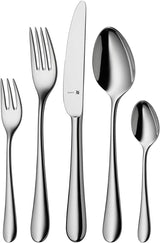 WMF Merit sada příborů z nerezové oceli Cromargan Protect Leštěný proti poškrábání Lze mýt v myčce Naty Shop jeden 30 kusů