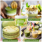 He-Ju, prášek s příchutí bílé čokolády a pistácií, 250 gramů Naty Shop Flavors