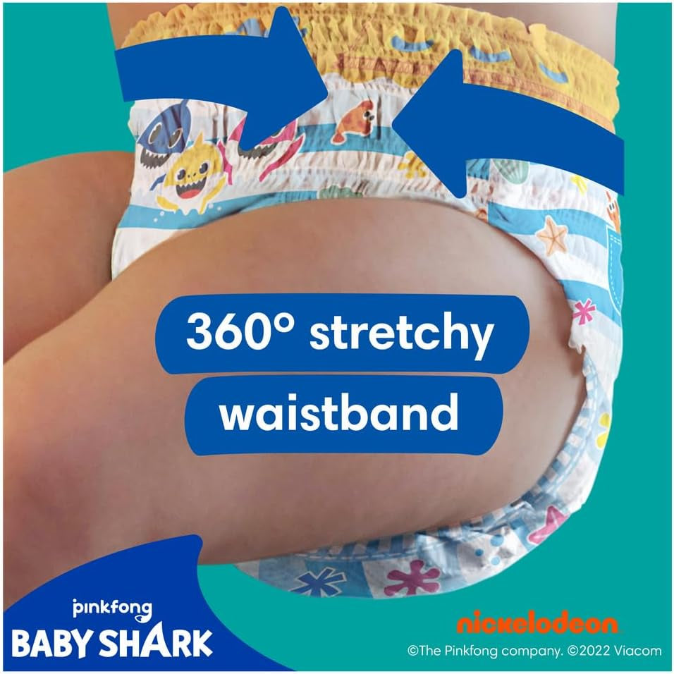 Pampers (stará verze), Splashers Jednorázové koupací šortky – Velikost 5/6 (14 kg+) – Krabice 8 balení po 10
