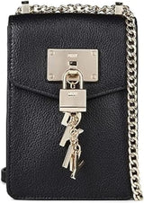 Crossbody kabelka přes rameno DKNY Elissa N/S Dámské kabelky Naty Shop Černá / Zlatá