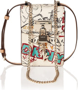 DKNY Dámské Elissa N / S Phone Cr Crossbody, One Size Dámské Tašky Naty Shop Bílá