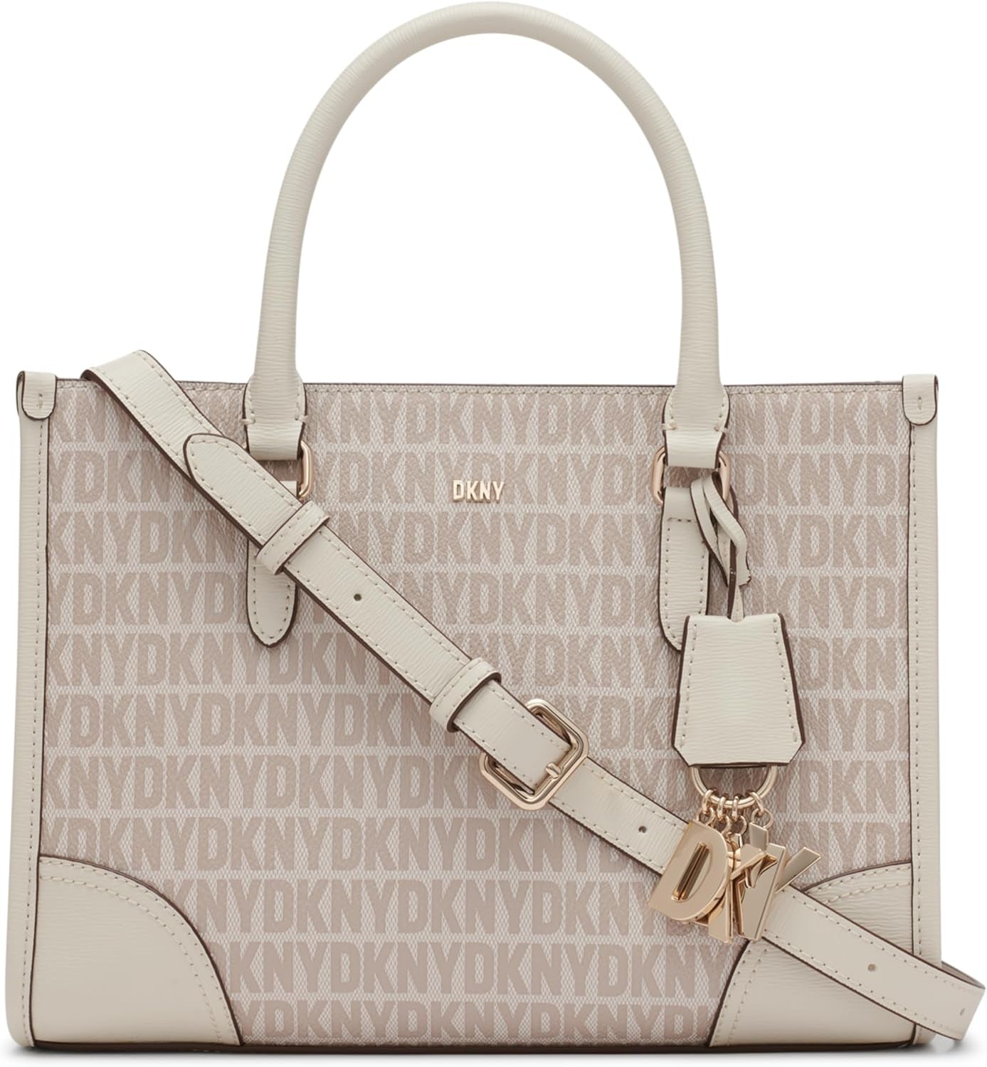 DKNY dámská perri brašna s logem, univerzální dámské tašky Naty Shop Konopí / Oblázek