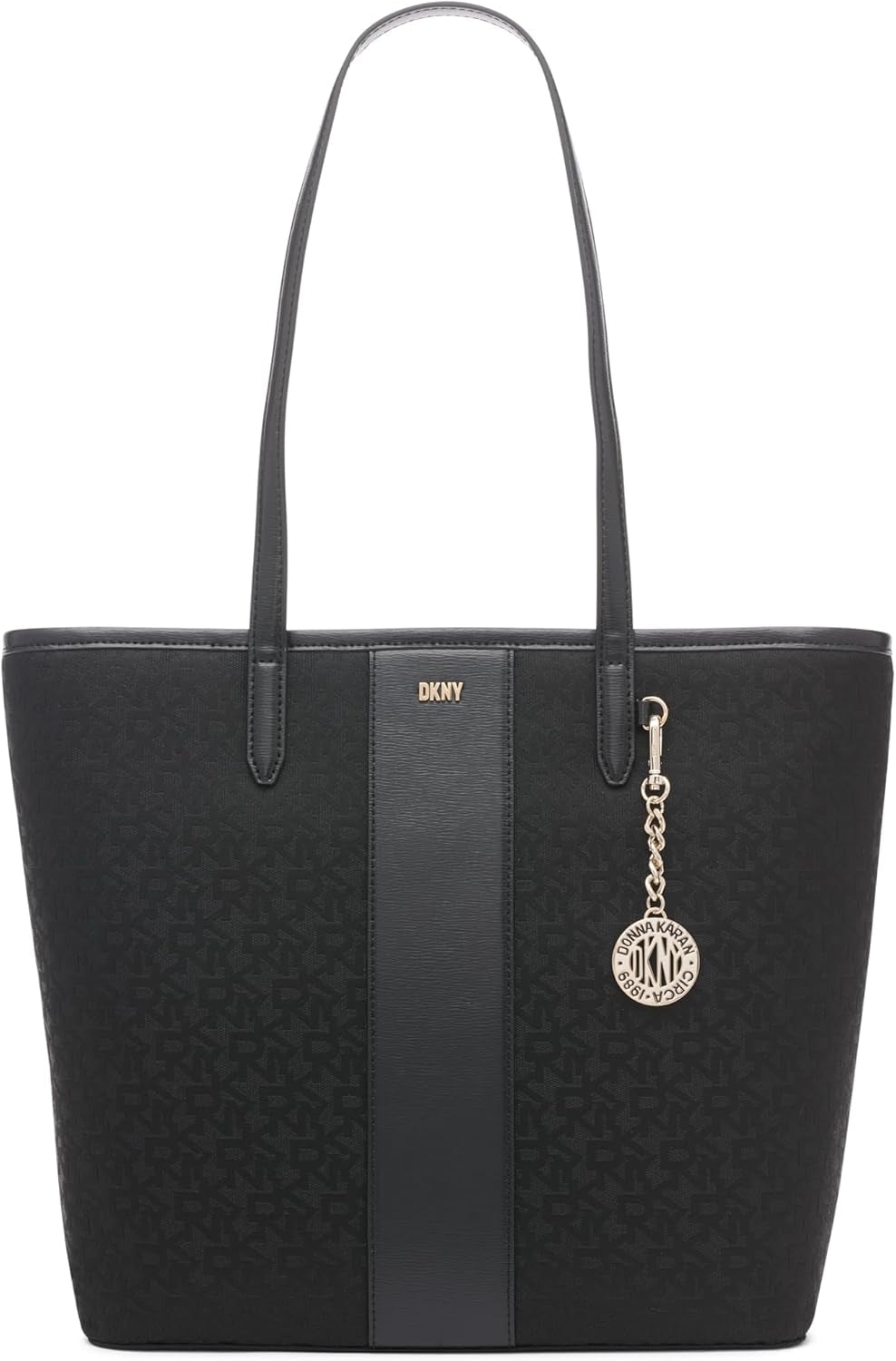 Dámská kabelka DKNY R31AFR73-XLB-1, černé logo / černé dámské tašky Naty Shop Výchozí název