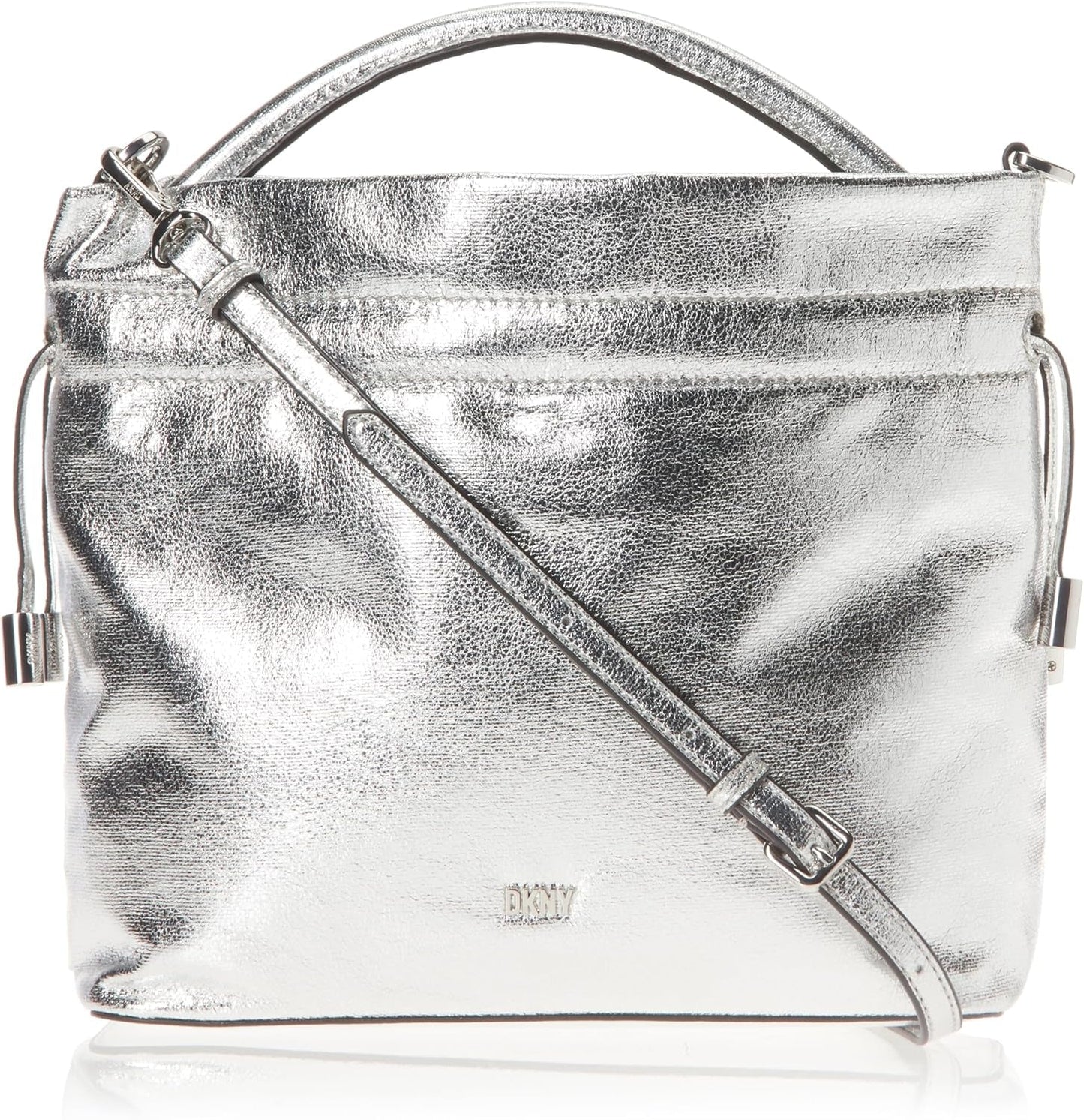 Crossbody kabelka DKNY Feven Dámské kabelky Naty Shop Silver