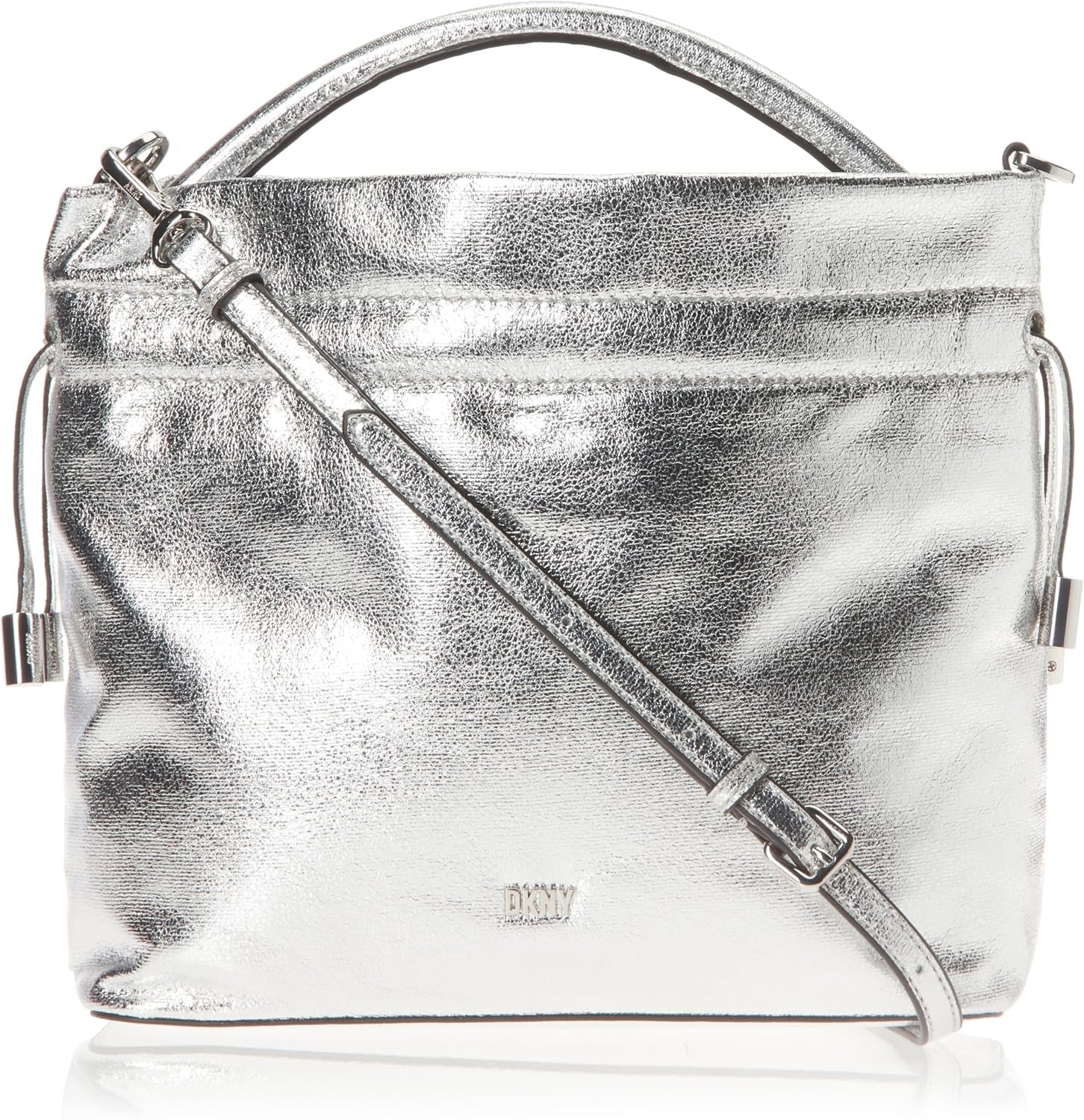 Crossbody kabelka DKNY Feven Dámské kabelky Naty Shop Silver