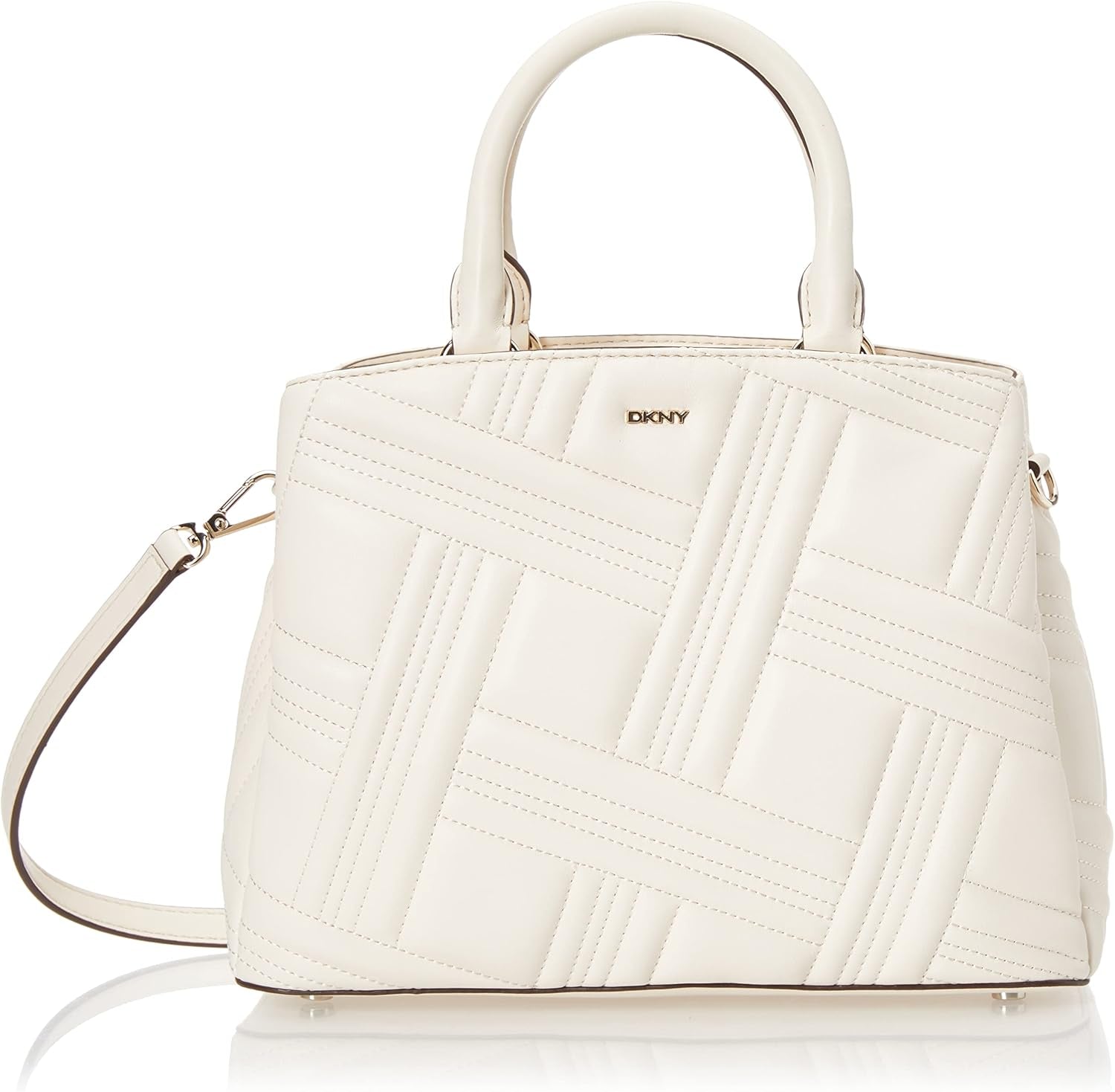 DKNY Medium Satchel Bags Women Naty Shop Ivory Jedna velikost padne všem