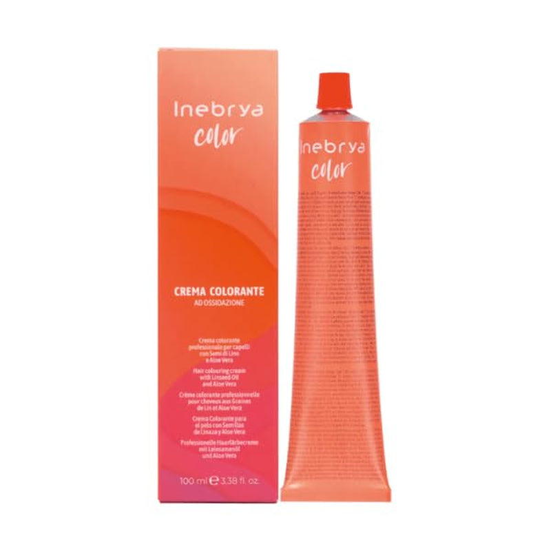 Permanentní krém na barvení vlasů s lněným semínkem a aloe vera 100ml (- 7,0 Blond) Barva na vlasy Naty Shop Světle hnědá Red Violet 100 Ml (1 balení)