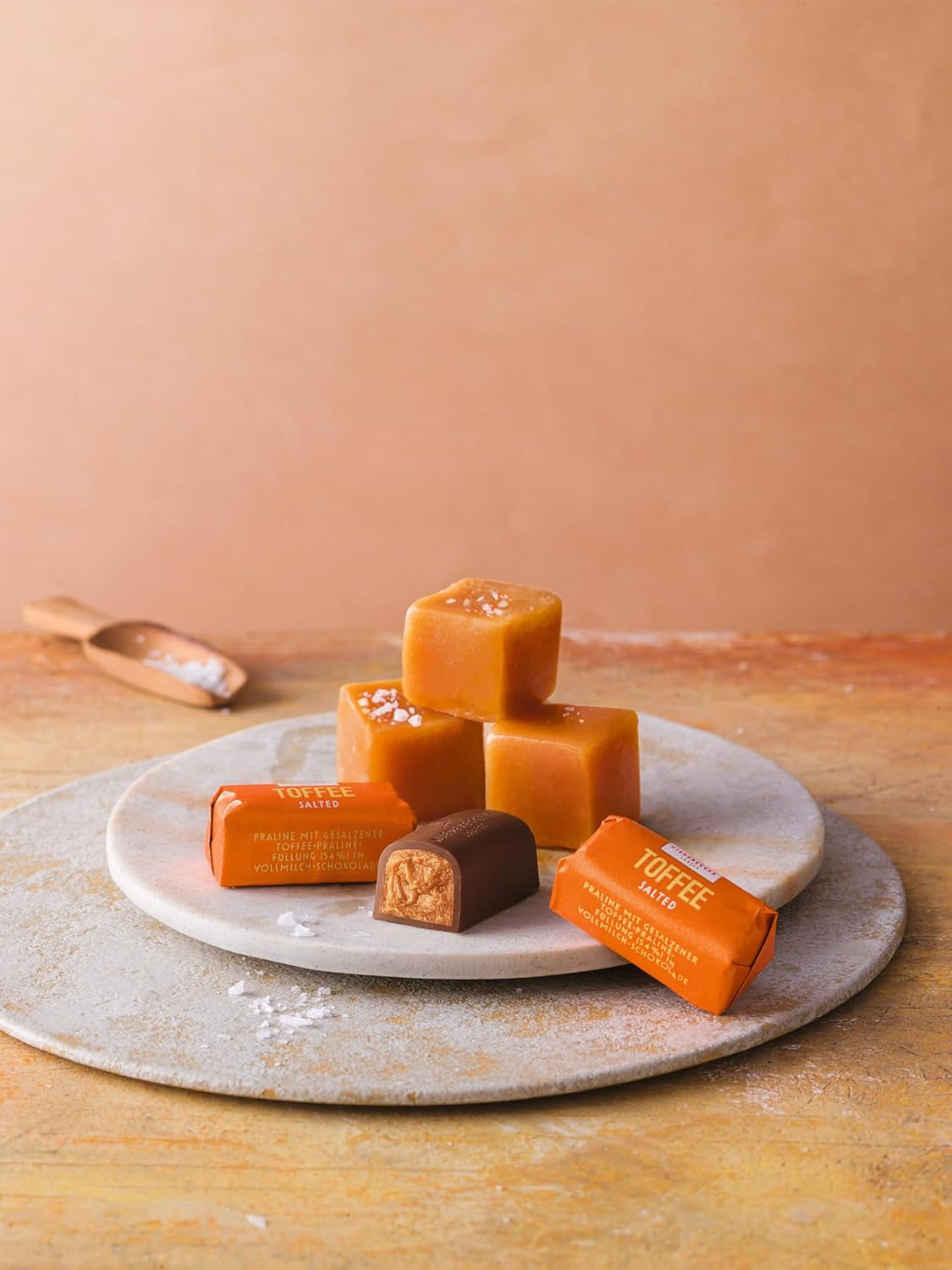 Klasické Niederegger pralinky "Salted Toffee" 100g