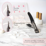 ® Nalepovací umělé nehty 500 kusů Umělé nehty - Stabilní gelové nehty - Nehty studiové kvality (přirozená barva)