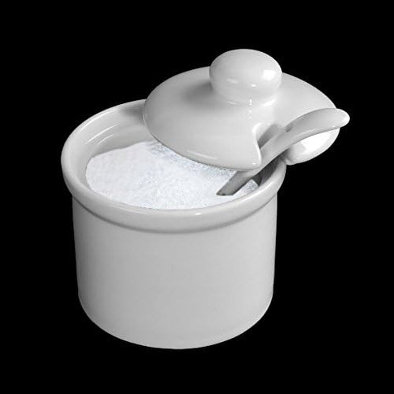 Holst Porcelain AT 216 FA1 Kanystr 0,17L Sud se lžičkou, bílý, 8,5 x 8,5 x 6,5 cm
