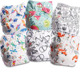 Littles a Bloomz FLP2-0406 Standard Clip opakovaně použitelná plena, 4 plenky