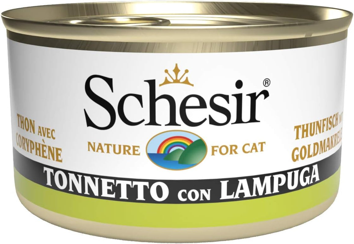 Cat Jelly Thunfisch mit Goldmakrele, Katzenfutter nass in Gelee, 24 dávek x 85 g