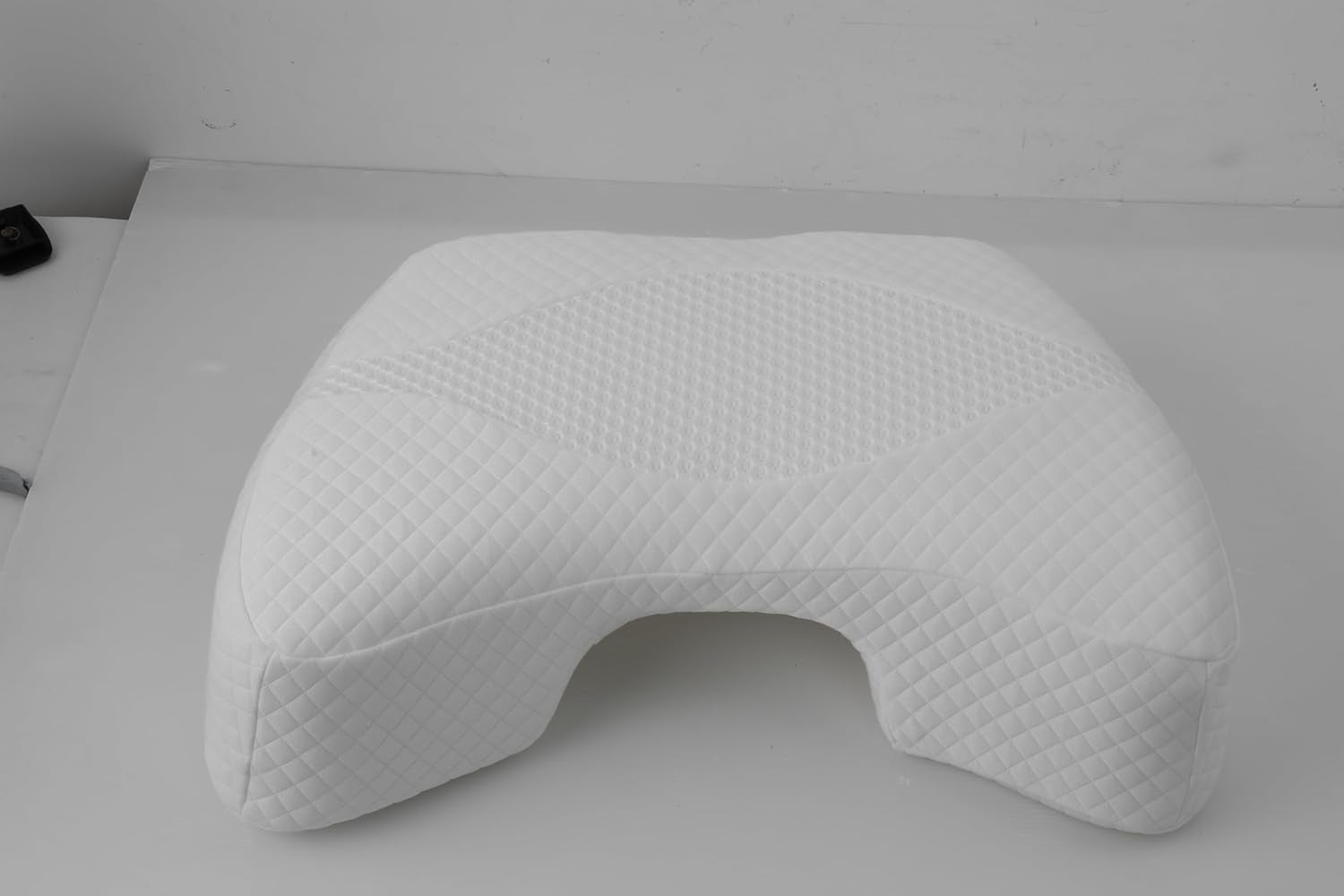 SAHEYER Boční spací polštář s paží, Ergonomický ortopedický polštář, Paměťový pěnový polštář na krk a ramena, Polštář na krk s víceúhlovými rameny pro mnoho poloh spánku (bílé) Krční ortopedické polštáře Naty Shop