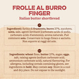 Frolle Al Burro prsty. Biscotti tradičně připravované Come Una Volta. Ideální Come Fine Pasto Goloso, Ma Anche Da Abbinare Al the O Al Caffè. Balení Ano 150G